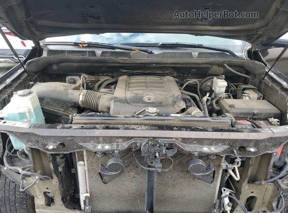 5TFAY5F10MX970227 2021 TOYOTA TUNDRA Brown Вид задньої частини салону