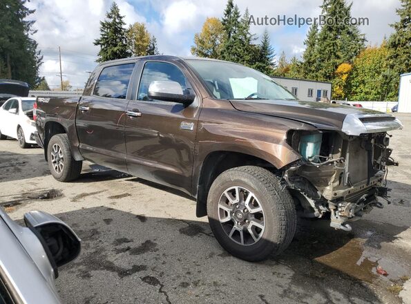 5TFAY5F10MX970227 2021 TOYOTA TUNDRA Brown Передня права чверть
