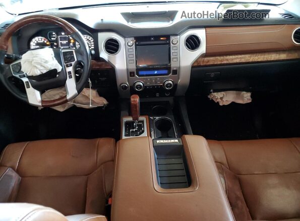 5TFAY5F1XKX841795 2019 TOYOTA TUNDRA Gray Առջևի վահանակի տեսք