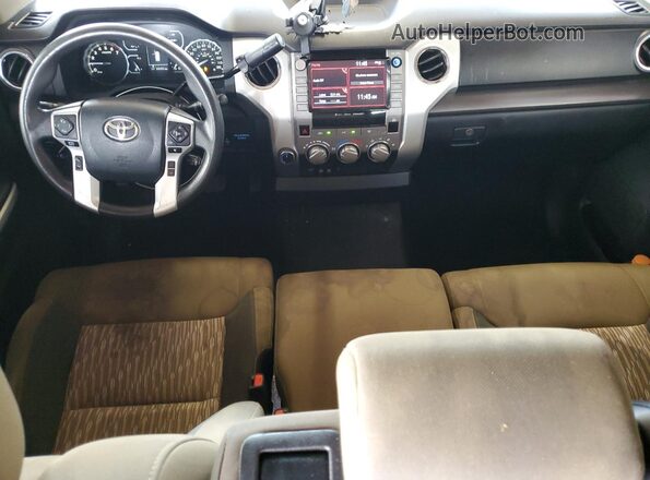 5TFDY5F12LX926161 2020 TOYOTA TUNDRA Blue Առջևի վահանակի տեսք