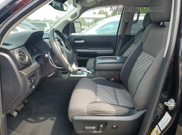 5TFDY5F16LX949829 2020 TOYOTA TUNDRA Black Front interior view