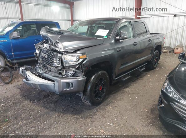5TFDY5F18MX025653 2021 TOYOTA TUNDRA Gray Առջևի ձախ երեք քառորդ տեսարան