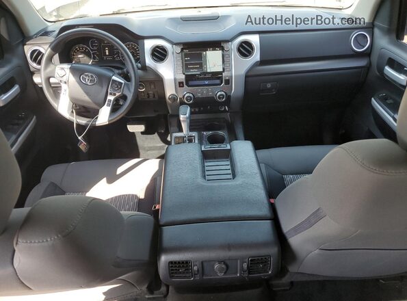5TFDY5F18MX966147 2021 TOYOTA TUNDRA Gray Առջևի վահանակի տեսք