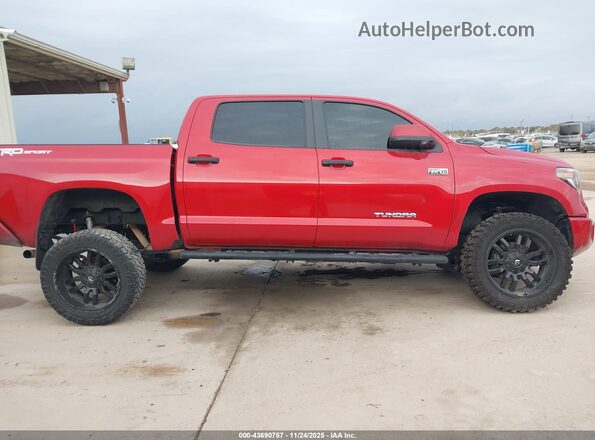 5TFEY5F12MX283848 2021 TOYOTA TUNDRA Red Панорамний вид салону 360°