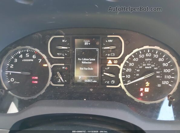 5TFEY5F12MX283848 2021 TOYOTA TUNDRA Red Вид задніх сидінь