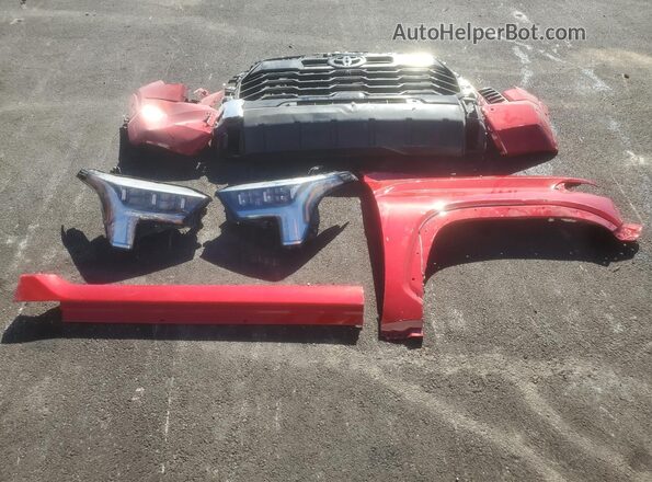 5TFJC5DBXPX040026 2023 TOYOTA LIMITED Red Engine compartment view