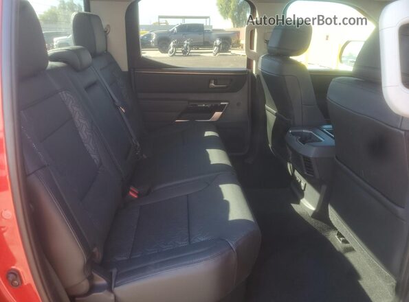 5TFJC5DBXPX040026 2023 TOYOTA LIMITED Red Rear seats view