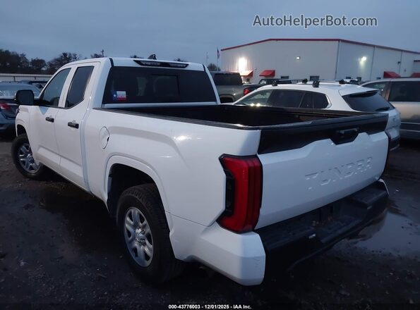 5TFKB5AA2NX013693 2022 TOYOTA TUNDRA Белый Задняя левая четверть