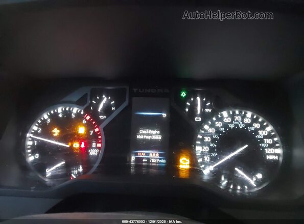 5TFKB5AA2NX013693 2022 TOYOTA TUNDRA Белый Вид задних сидений