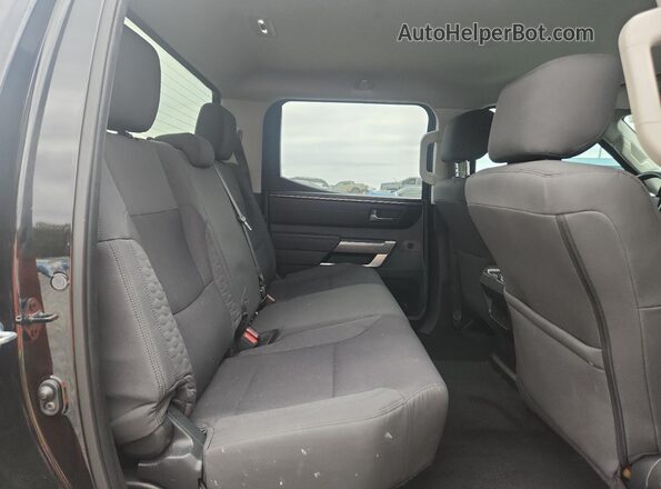 5TFLA5DB1NX025796 2022 TOYOTA TUNDRA Черный Вид задних сидений