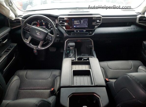 5TFLA5DB3RX141684 2024 TOYOTA TUNDRA Black Widok deski rozdzielczej