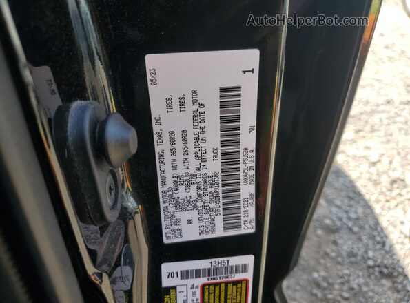 5TFLA5DB6PX107302 2023 TOYOTA TUNDRA Черный Вид наклейки с VIN-кодом
