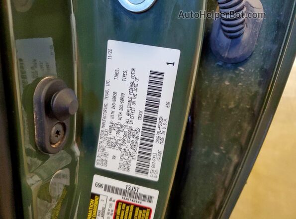 5TFLA5DBXPX067922 2023 TOYOTA TUNDRA Green ძრავის განყოფილების ხედი