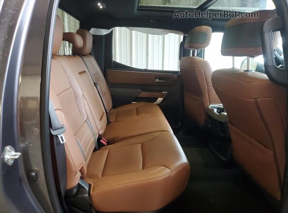 5TFMA5AB0PX025879 2023 TOYOTA TUNDRA Black უკანა სავარძლების ხედი