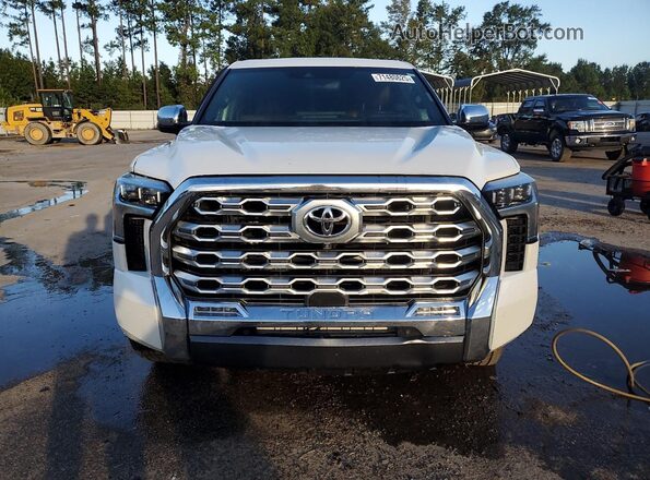 5TFMA5DB7PX057966 2023 TOYOTA TUNDRA White წინა ხედი