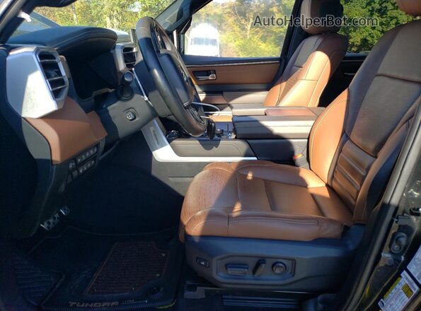5TFMA5DB9PX080455 2023 TOYOTA TUNDRA Black Vista interior delantera