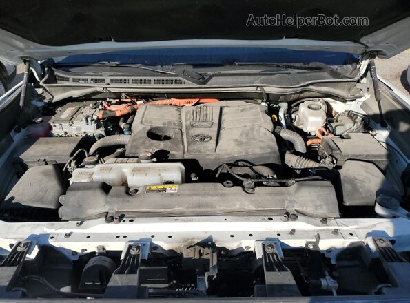 5TFMC5DB6PX018747 2023 TOYOTA TUNDRA White უკანა სალონის ხედი