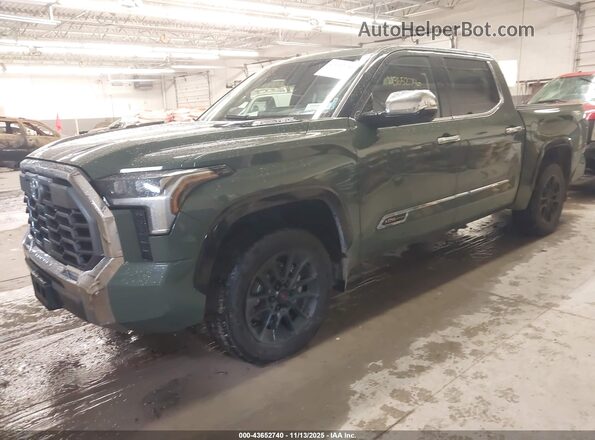 5TFMC5DB9PX029905 2023 TOYOTA TUNDRA HYBRID Green Առջևի ձախ երեք քառորդ տեսարան