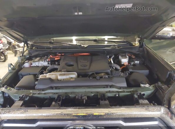 5TFMC5DB9PX029905 2023 TOYOTA TUNDRA HYBRID Green Հետևի տեսք