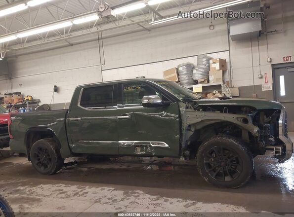 5TFMC5DB9PX029905 2023 TOYOTA TUNDRA HYBRID Green Սալոնի 360 աստիճան տեսք