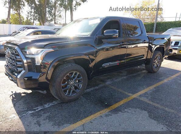 5TFNA5DB2PX075215 2023 TOYOTA TUNDRA Черный Передняя левая четверть