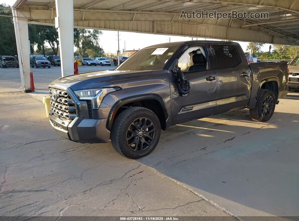 5TFNA5DB6PX098707 2023 TOYOTA TUNDRA Gray Передня ліва чверть