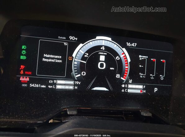 5TFNA5DB6PX098707 2023 TOYOTA TUNDRA Gray Вид задніх сидінь