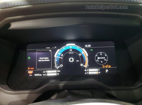 5TFNA5DB9SX317698 2025 TOYOTA TUNDRA Silver Vista del cuadro de instrumentos