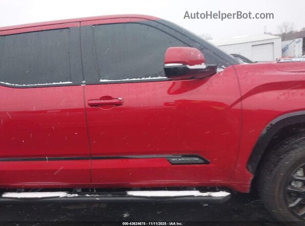 5TFNC5DB3PX036529 2023 TOYOTA TUNDRA HYBRID Красный Вид задней части салона