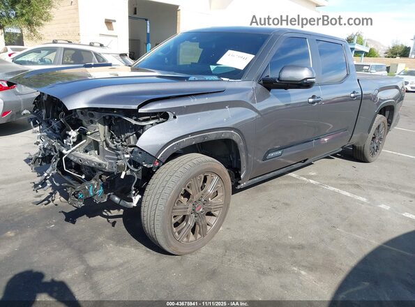 5TFNC5EC4RX007597 2024 TOYOTA TUNDRA HYBRID Gray Vista tres cuartos delantera izquierda