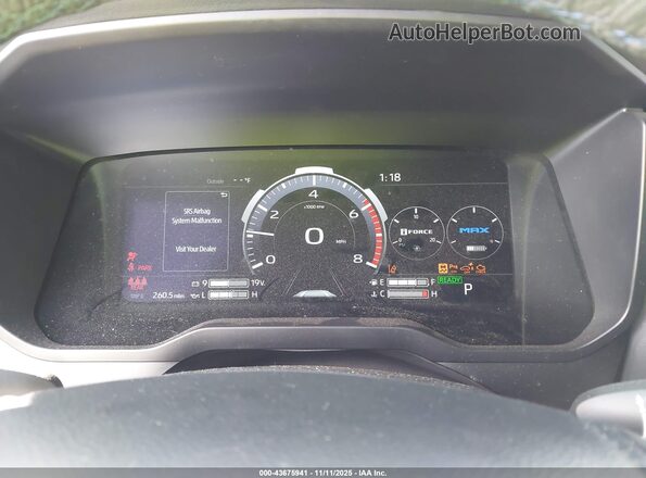 5TFNC5EC4RX007597 2024 TOYOTA TUNDRA HYBRID Gray Vista de los asientos traseros