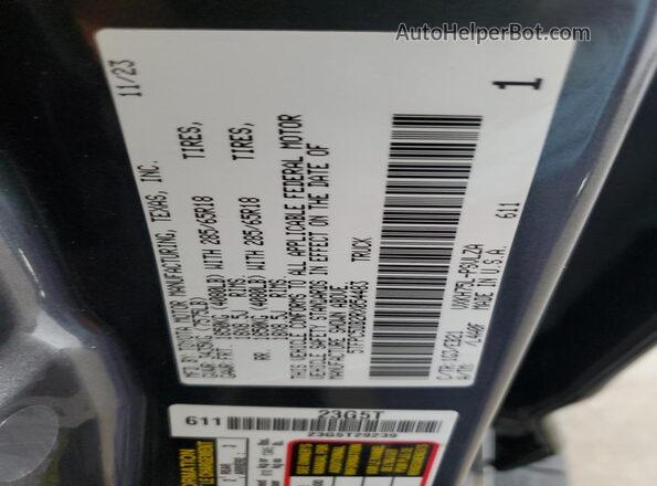 5TFPC5DB2RX054483 2024 TOYOTA LIMITED Серый Вид подкапотного пространства