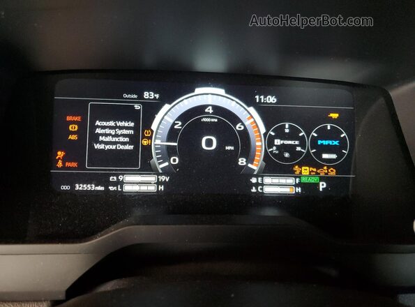 5TFPC5DB2RX054483 2024 TOYOTA LIMITED Серый Вид щитка приборов