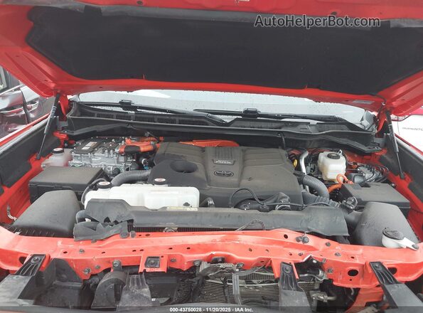 5TFPC5DB6PX021340 2023 TOYOTA TUNDRA HYBRID Оранжевый Вид сзади