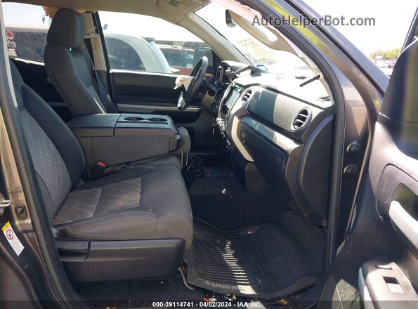 5TFRY5F17LX257648 2020 TOYOTA TUNDRA Gray წინა სალონის ხედი