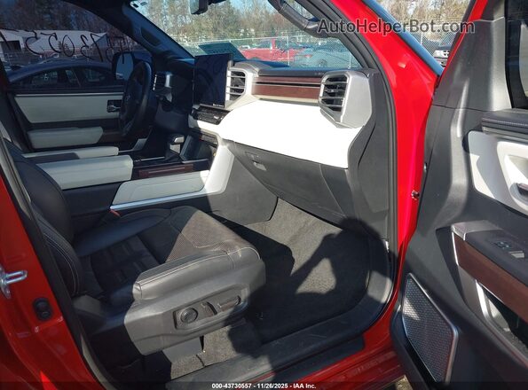 5TFVC5DB6NX010603 2022 TOYOTA TUNDRA HYBRID Red 