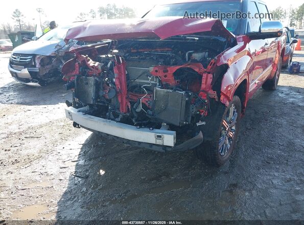 5TFVC5DB6NX010603 2022 TOYOTA TUNDRA HYBRID Red 