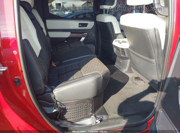 5TFVC5DB6NX010603 2022 TOYOTA TUNDRA HYBRID Red 