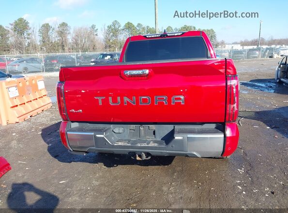 5TFVC5DB6NX010603 2022 TOYOTA TUNDRA HYBRID Red 