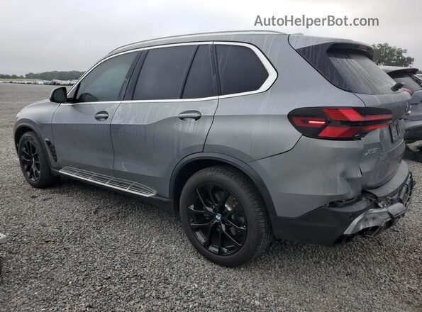 5UX13EU04R9S48889 2024 BMW X5 Silver Rear left