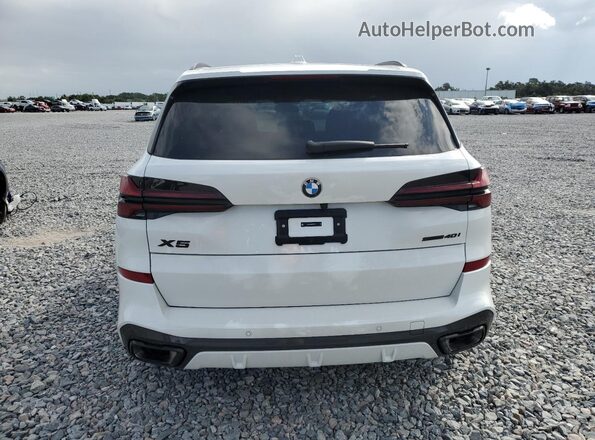 5UX13EU04R9V07011 2024 BMW X5 White 