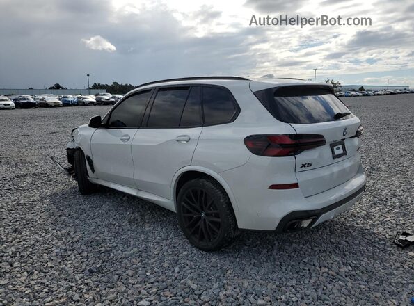 5UX13EU04R9V07011 2024 BMW X5 White 