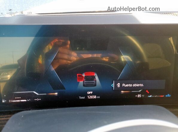 5UX23EM00S9W65176 2025 BMW X7 Серебряный Вид щитка приборов