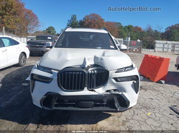 5UX23EM01P9N95968 2023 BMW X7 White Սարքավորումների վահանակի տեսք
