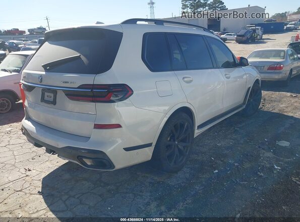 5UX23EM01P9N95968 2023 BMW X7 White Հետևի աջ