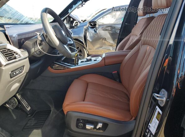 5UX23EM01S9Z52526 2025 BMW X7 Black Սալոնի դիմացի տեսք