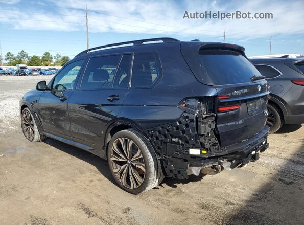 5UX23EM01S9Z52526 2025 BMW X7 Black Հետևի ձախ
