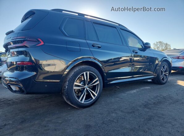 5UX23EM04P9P25905 2023 BMW X7 Black უკანა მარჯვენა