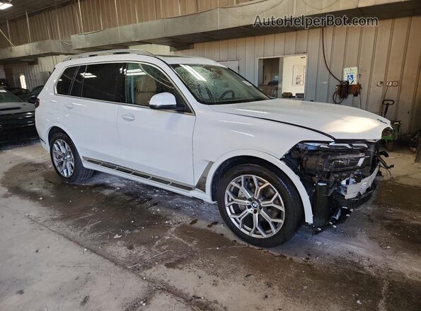 5UX23EM04T9075466 2026 BMW X7 White Передня права чверть