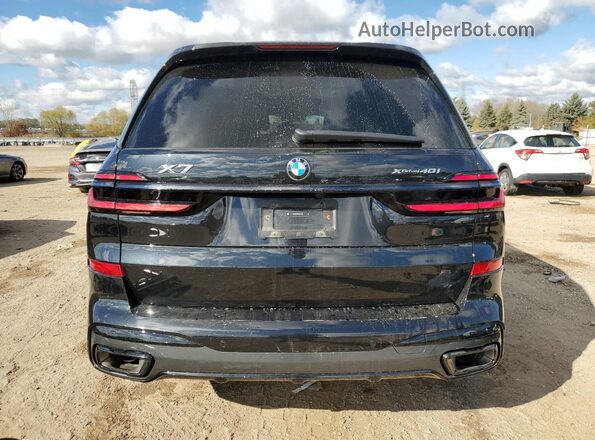5UX23EM06R9U16116 2024 BMW X7 Black Հետևի տեսք
